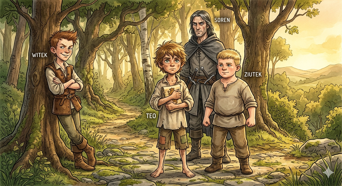 Drużyna w komplecie — z podspiami